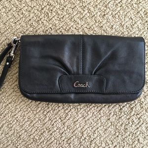 Black Coach Clutch/Wristlet
